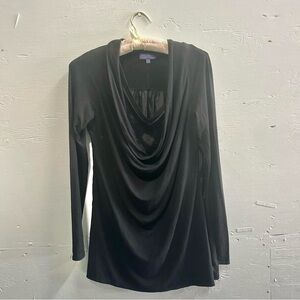 Vivienne Tam Black y2k Long Sleeve Top